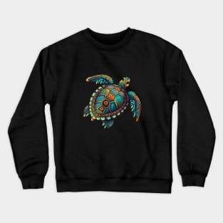 Mandala Turtle Crewneck Sweatshirt